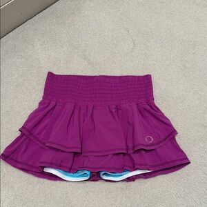 Chic Purple Tennis Skirt for Women